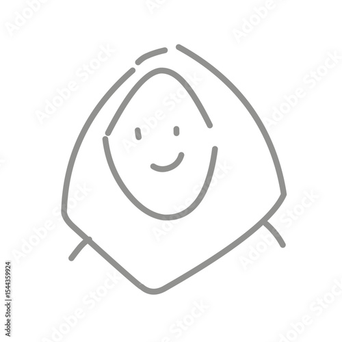doodles face illustration 