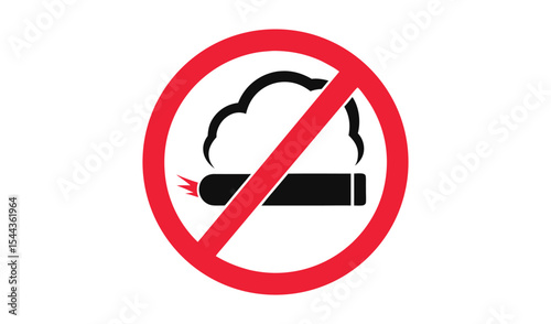 Free Download No smoking sign red circle prohibition symbol - GFXLoad