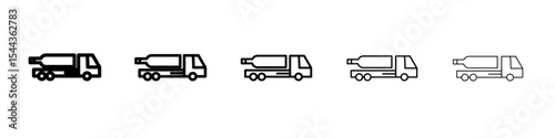 Wine delivery icon black and white vector sign