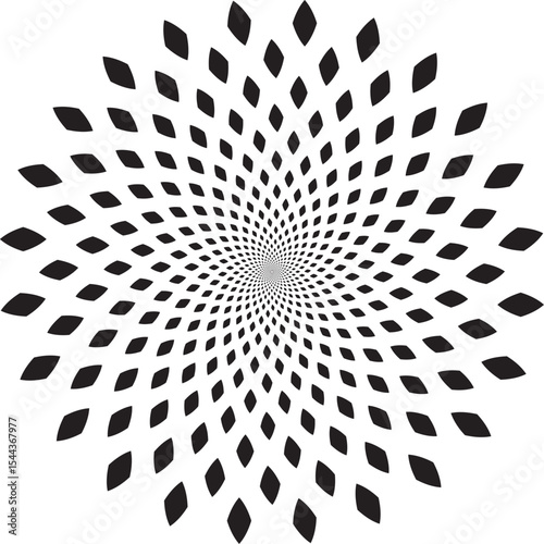 Geometric Petal Spiral.eps