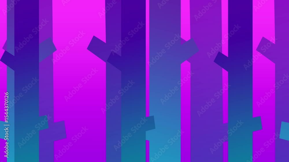 An abstract forest in vivid magenta and purple tones with layered trees, perfect for a dreamy or futuristic visual theme An abstract forest in vivid magenta and purple tones with layered trees, perfect for a dreamy or futuristic visual theme
