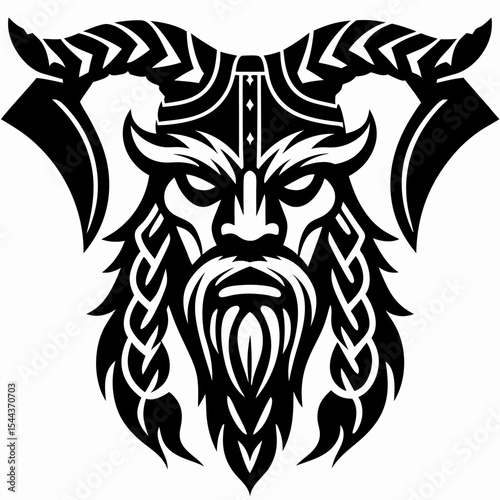 Fierce Viking Goat