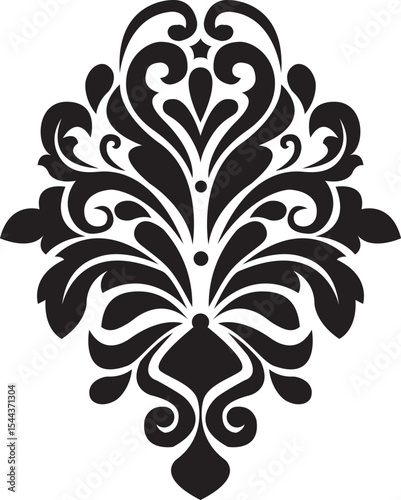 Ornate Floral Damask