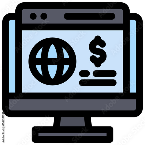 Online Business Icon