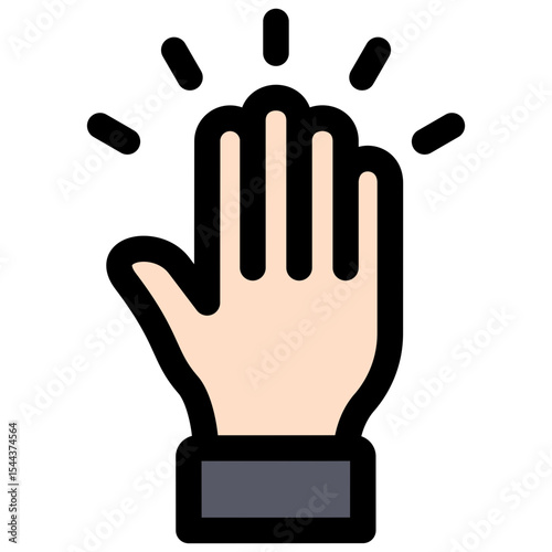 Raise Hand Icon