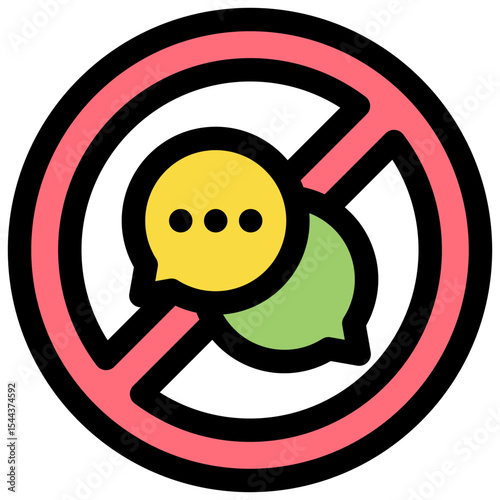 No Speak Icon