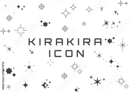 Stars Icons. Black Series. The set contains icons as Sparkle, Falling Star, firework, Twinkle, Glow, Star Shape, Celebritie