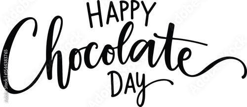world chocolate day vector