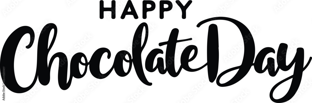 Obraz premium world chocolate day vector