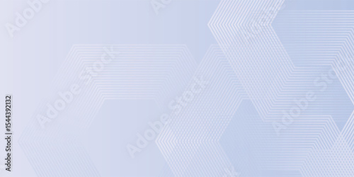 Hexagon lines on light mesh blue an pink background. Geometric stripe line art design for poster, brochure, cover, website, header, abstract modern design art vector eps10