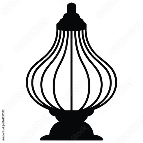 old oil lamp