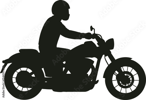 silhouette runner biker