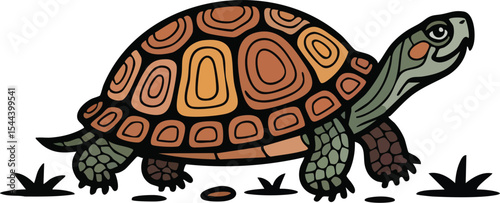 Illustrative Vector Turtle