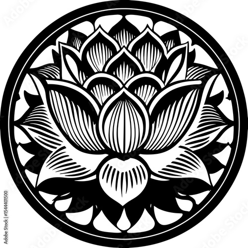 abstract floral ornament