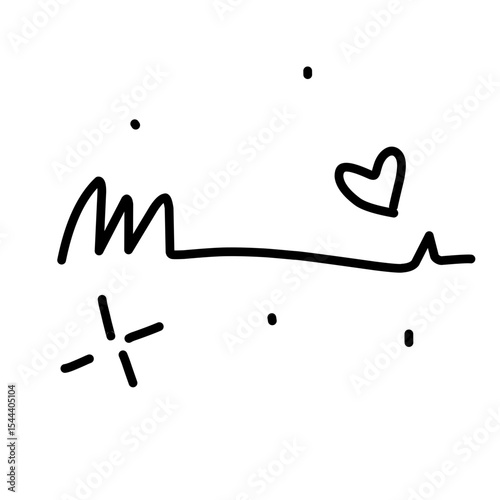 aesthetic doodle art illustration 