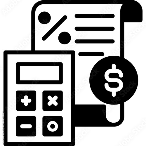 Interest Calculator mixed icon