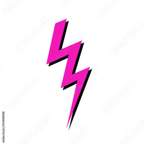lightning bolt clipart isolated on transparent 