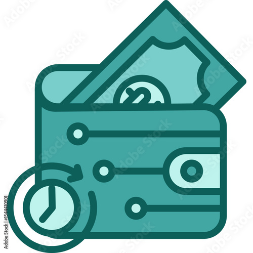 Buy Now Pay Later solid icon