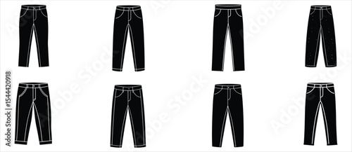 Collection of Black Jeans Style Guide & Variations