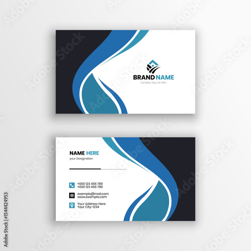 07. Corporate business card design Template Layout