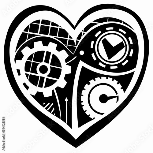 Mechanical Heart Blueprint