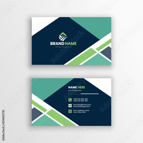 10. Corporate business card design Template Layout