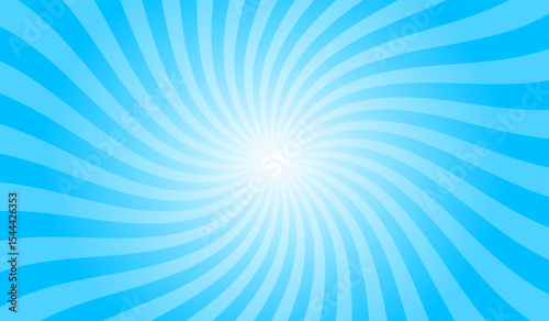 Abstract sizzling sunrise yellow background with rays retro starburst. Radial spiral stripes backdrop. Vintage sun beam texture. Sun rays pattern. Groovy retro swirl burst. Summer carnival background	