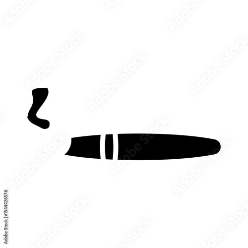Premium Cigar Icon Design