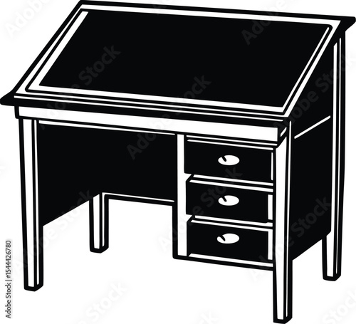 black and white furniture