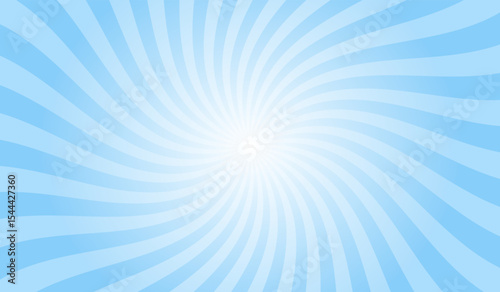 Abstract sizzling sunrise yellow background with rays retro starburst. Radial spiral stripes backdrop. Vintage sun beam texture. Sun rays pattern. Groovy retro swirl burst. Summer carnival background	