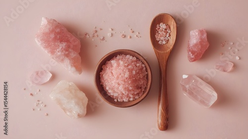 Pink Himalayan Salt & Crystals Spa Day