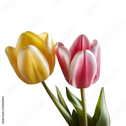 tulips isolated Nature's Artistry Pink TulipsThe couple A single tulip isolated