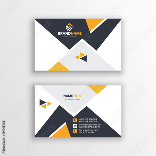 31. Corporate business card design Template Layout