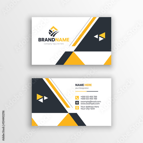 35. Corporate business card design Template Layout