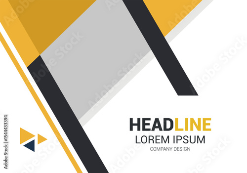 Under construction sign with yellow and orange design on vector background