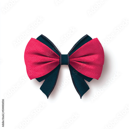 vector illustration of bow isolated in White Background, bow vector