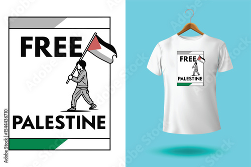 Palestine design vector, Save Palestine illustration for banner, t-shirt, poster, sticker, badges, social media design. Hand-Drawn Lettering Phrase, Calligraphy Graphic Typography.