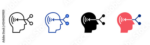 Perception icon sheet multiple style collection
