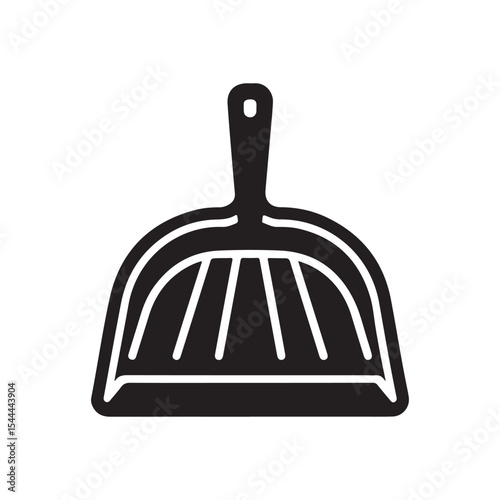 Essential Cleaning Dustpan Silhouette - Household Sweeping Tool