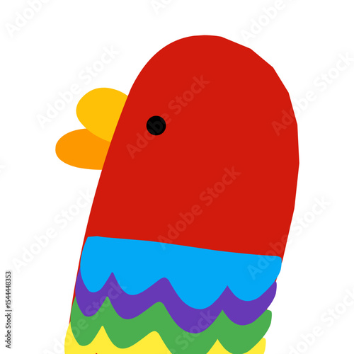 colorful doodles art illustration 