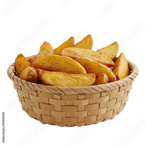 potatoes in a basket