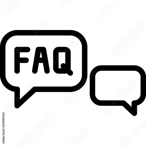icon, question, faq, information, help, ask, symbol, chat, sign, support, bubble, element