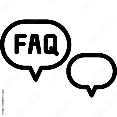 icon, question, faq, information, help, ask, symbol, chat, sign, support, bubble, element