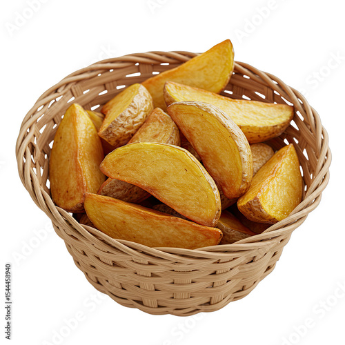 potatoes in a basket