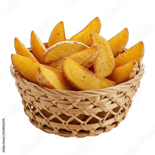 potatoes in a basket
