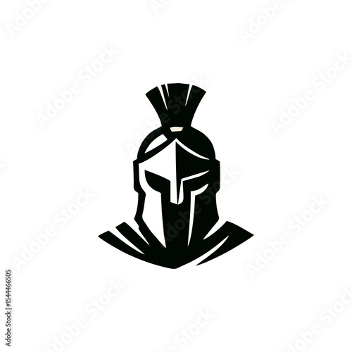 Gladiator warrior mascot logo spartan vector design with helmet armor battle character shield drawing ancient soldier illustration concept mythology heroic graphic symbol strong epic art
