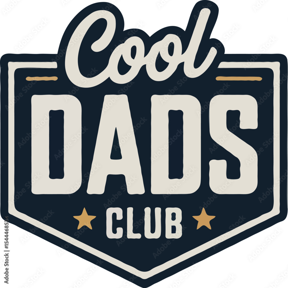 Fototapeta premium Dad T-Shirt Design