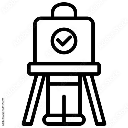 Voting Booth Icon
