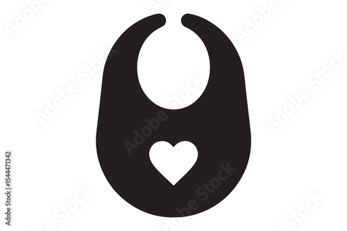 Adorable Baby Bib Simple, Sweet, and Stylish Design