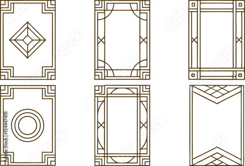 Elegant Page Border Design Collection for Print Layouts and Creative Templates. Classic and Modern Page Border Designs for Documents Certificates and Flyers. Decorative Page Border Set Professional